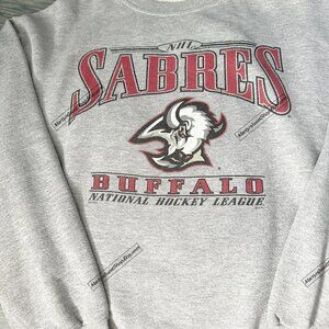 Buffalo Sabers Shirt, Merch 90s Sweatshirt Hockey Retro Unisex T-shirt